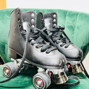 Impala Black Roller Skates with Black Laces